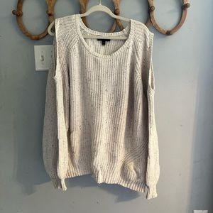 Women’s cold shoulder sweater